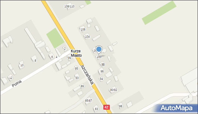 Makowiska, Radomszczańska, 100, mapa Makowiska