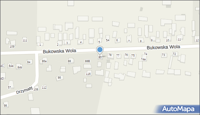 Miechów, Racławicka, 90, mapa Miechów