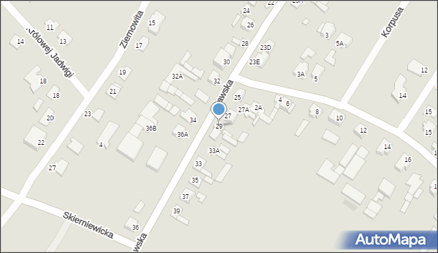 Mszczonów, Rawska, 29, mapa Mszczonów