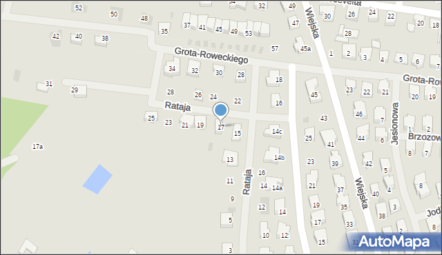 Nowogard, Rataja Macieja, 17, mapa Nowogard