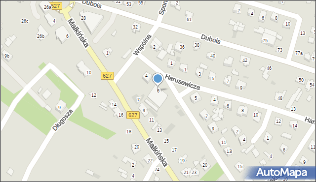 Ostrów Mazowiecka, Radwańskiego Jana, 6, mapa Ostrów Mazowiecka