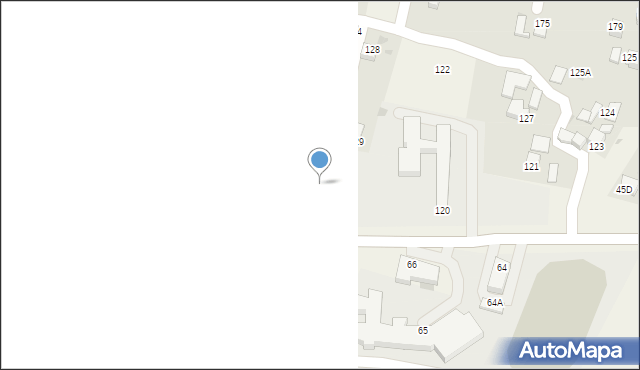 Raba Wyżna, Raba Wyżna, 119, mapa Raba Wyżna