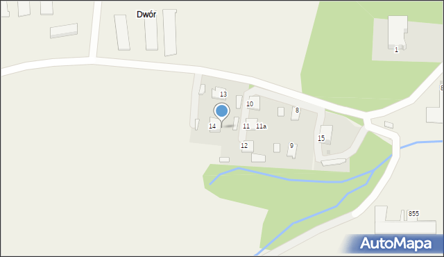 Raba Wyżna, Raba Wyżna, 14, mapa Raba Wyżna