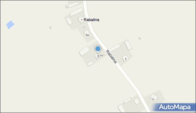 Rabalina, Rabalina, 6, mapa Rabalina