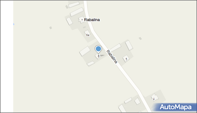 Rabalina, Rabalina, 6, mapa Rabalina