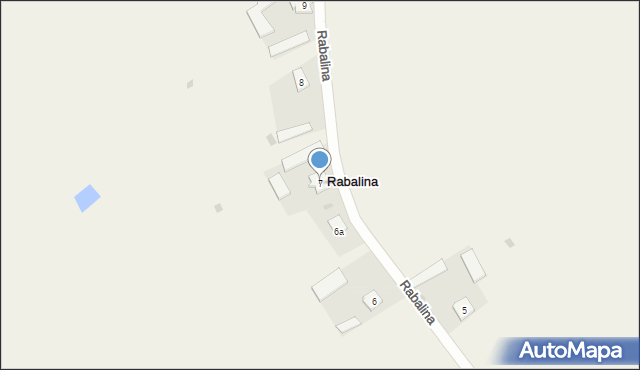 Rabalina, Rabalina, 7, mapa Rabalina