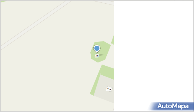 Rąbierz-Kolonia, Rąbierz-Kolonia, 25, mapa Rąbierz-Kolonia