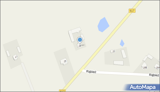 Rąbież, Rąbież, 19, mapa Rąbież