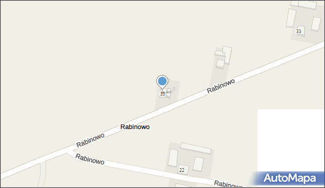 Rabinowo, Rabinowo, 35, mapa Rabinowo