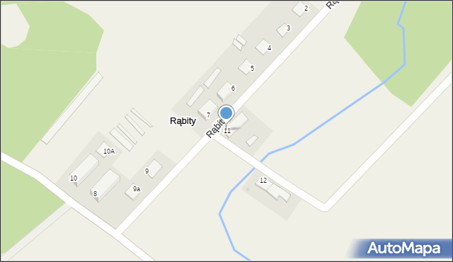 Rąbity, Rąbity, 11, mapa Rąbity