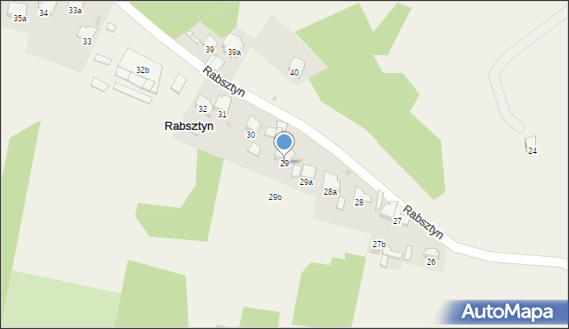 Rabsztyn, Rabsztyn, 29, mapa Rabsztyn