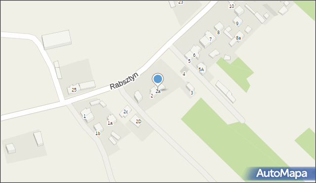 Rabsztyn, Rabsztyn, 2a, mapa Rabsztyn