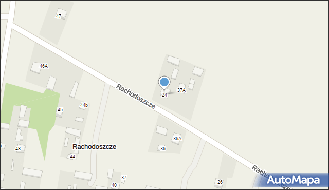 Rachodoszcze, Rachodoszcze, 24, mapa Rachodoszcze