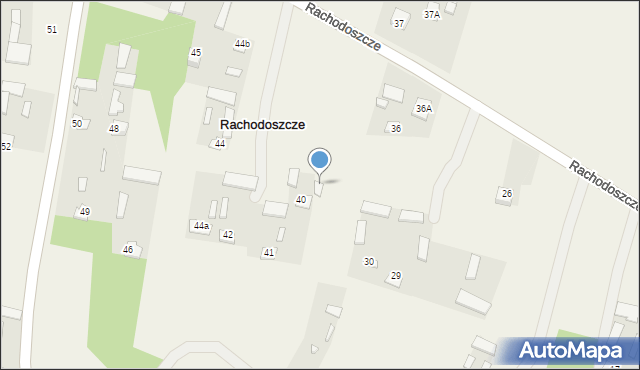 Rachodoszcze, Rachodoszcze, 37, mapa Rachodoszcze