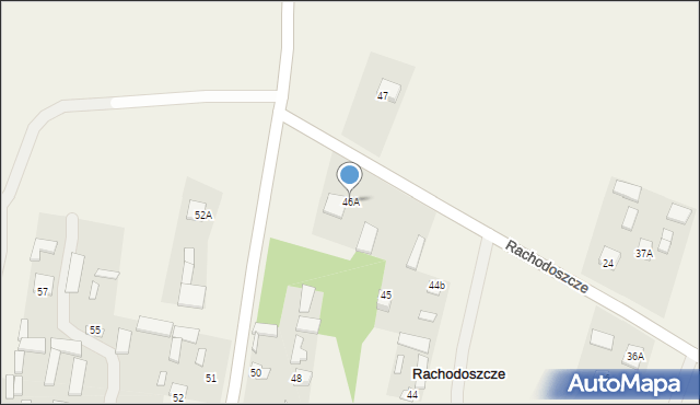 Rachodoszcze, Rachodoszcze, 46A, mapa Rachodoszcze