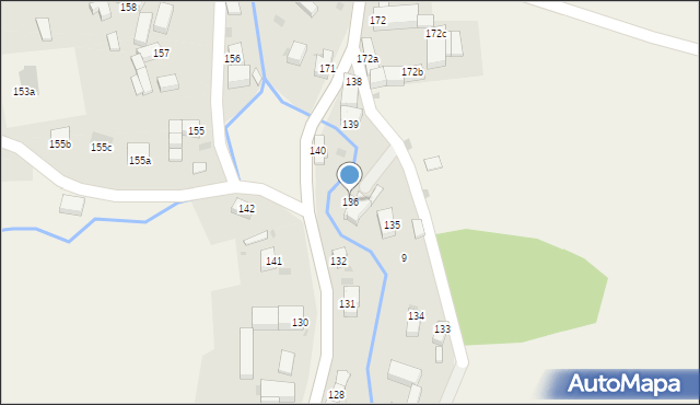 Raciborowice Górne, Raciborowice Górne, 136, mapa Raciborowice Górne