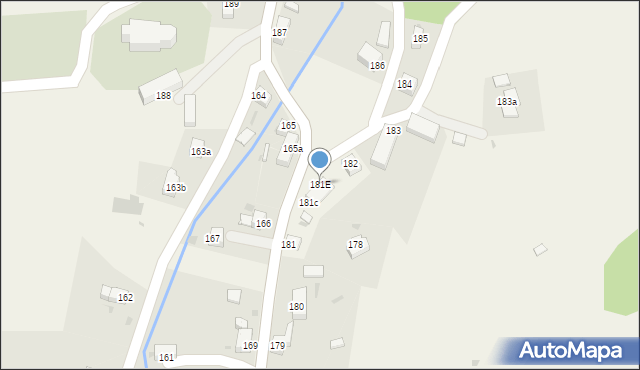 Raciborowice Górne, Raciborowice Górne, 181E, mapa Raciborowice Górne