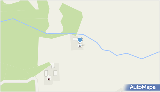 Raciechowice, Raciechowice, 69, mapa Raciechowice