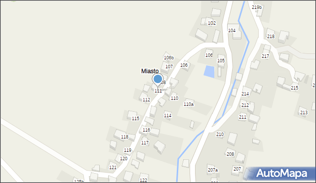 Racławice, Racławice, 111, mapa Racławice