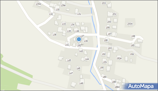 Racławice, Racławice, 141, mapa Racławice