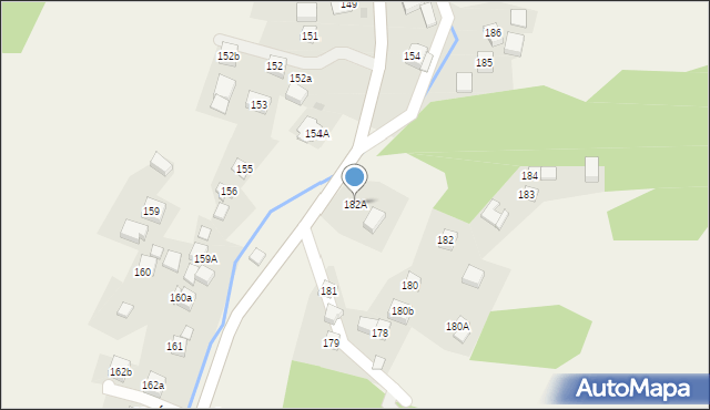 Racławice, Racławice, 182A, mapa Racławice