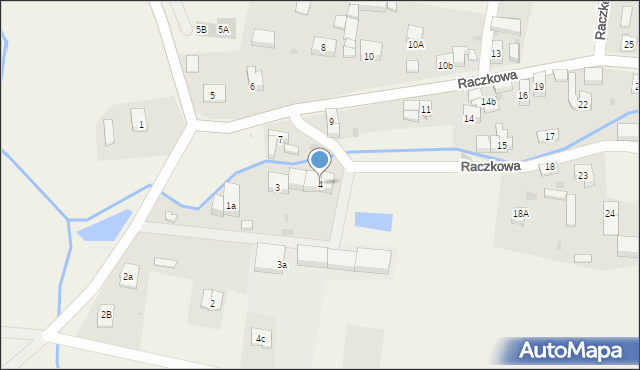 Raczkowa, Raczkowa, 4, mapa Raczkowa