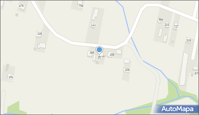 Rączna, Rączna, 20, mapa Rączna