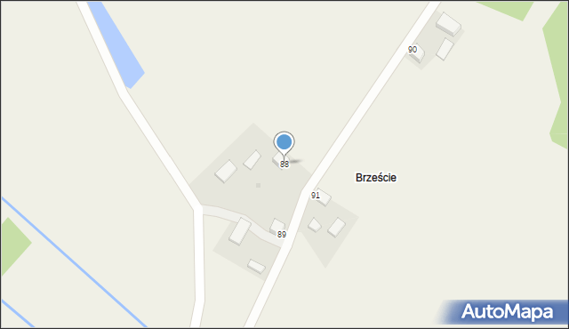 Raczyce, Raczyce, 88, mapa Raczyce