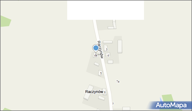 Raczynów, Raczynów, 4a, mapa Raczynów