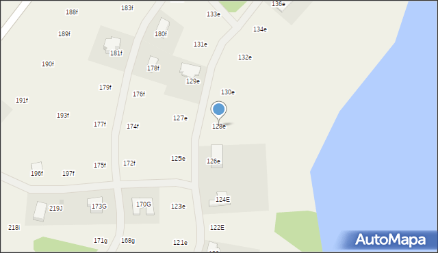 Radacz, Radacz, 128e, mapa Radacz