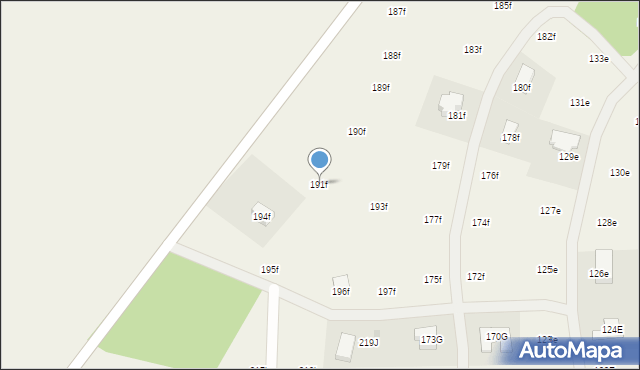 Radacz, Radacz, 191f, mapa Radacz