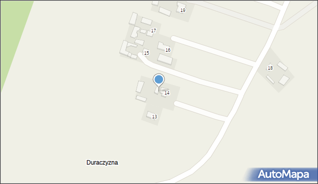 Radawczyk, Radawczyk, 14A, mapa Radawczyk