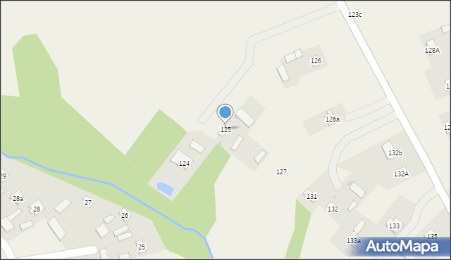 Radawiec Duży, Radawiec Duży, 125, mapa Radawiec Duży