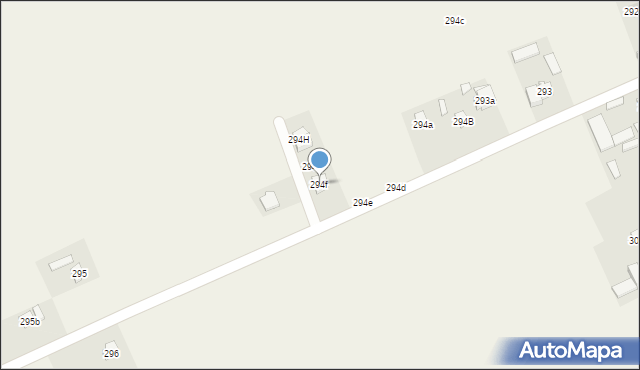 Radawiec Duży, Radawiec Duży, 294f, mapa Radawiec Duży