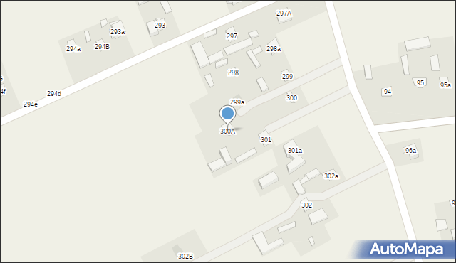 Radawiec Duży, Radawiec Duży, 300A, mapa Radawiec Duży