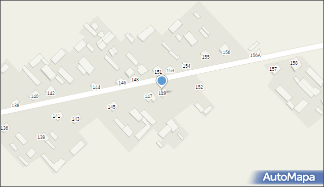 Radcze, Radcze, 149, mapa Radcze