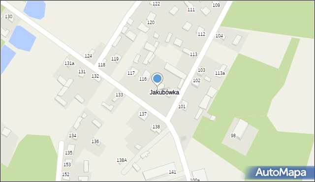 Radków, Radków, 115, mapa Radków