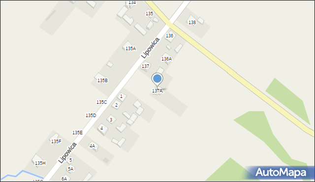 Radkowice, Radkowice, 137A, mapa Radkowice