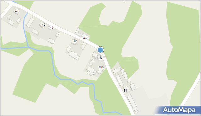 Radkowice-Kolonia, Radkowice-Kolonia, 39, mapa Radkowice-Kolonia