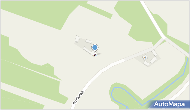 Radkowice-Kolonia, Radkowice-Kolonia, 45, mapa Radkowice-Kolonia