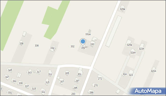 Radlin, Radlin, 331, mapa Radlin