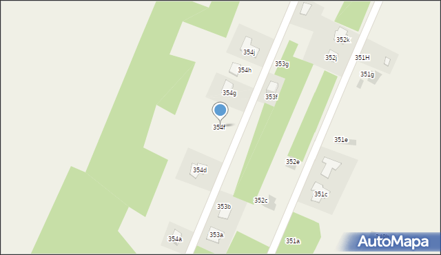 Radlin, Radlin, 354f, mapa Radlin