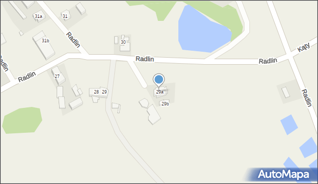 Radlin, Radlin, 29a, mapa Radlin