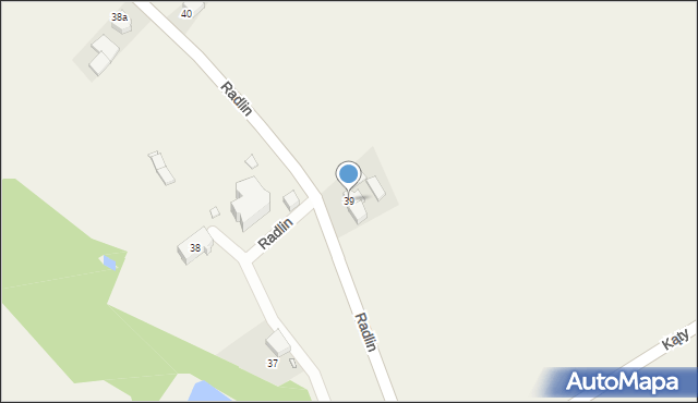 Radlin, Radlin, 39, mapa Radlin