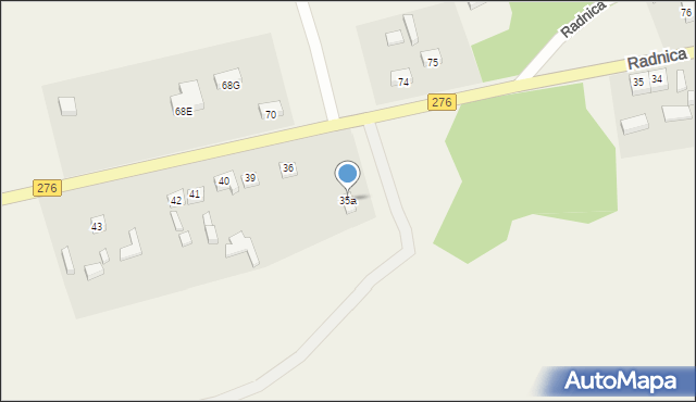 Radnica, Radnica, 35a, mapa Radnica