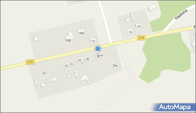 Radnica, Radnica, 38, mapa Radnica