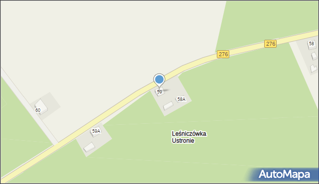 Radnica, Radnica, 59, mapa Radnica