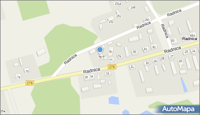 Radnica, Radnica, 76, mapa Radnica