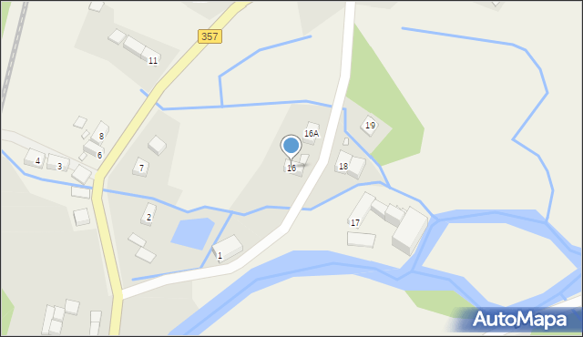 Radogoszcz, Radogoszcz, 16, mapa Radogoszcz