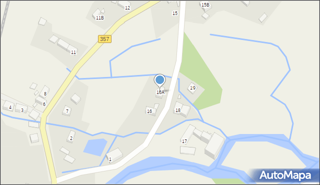 Radogoszcz, Radogoszcz, 16A, mapa Radogoszcz